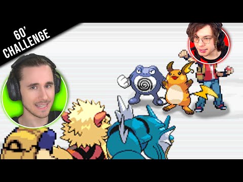 POKEMON ROSSO FUOCO 1V1 vs @Creepy  - Team in 60min #1