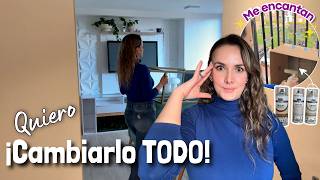 Llega la Cama Nueva 🎉Transformé las lamparas del Cuarto & NO ME DECIDO por COLOR de SILLAS de BARRA