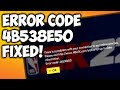 How to fix NBA 2K22 Error Code 4b538e50 on PS4 Xbox and PC