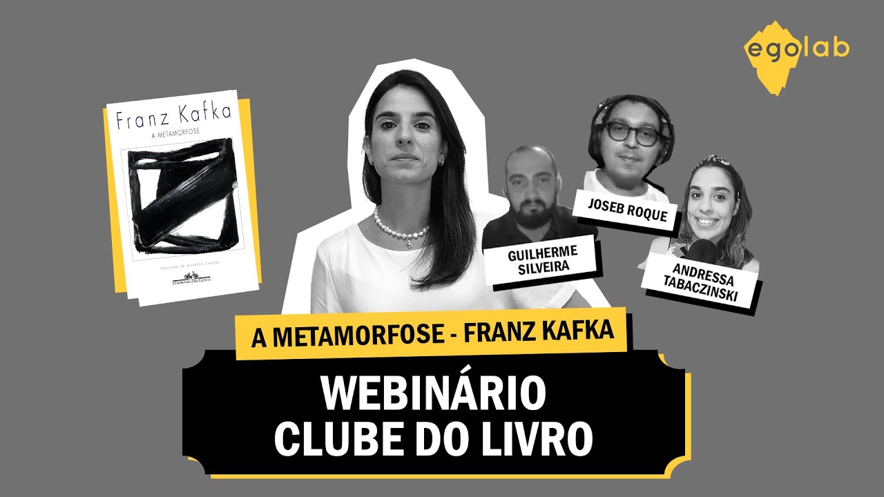 Webinário - Análise psicanalítica da Obra Metamorfose de Franz Kafka