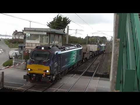 88001/88004 6c51 Sellafield - Heysham flasks, 24th October 2018