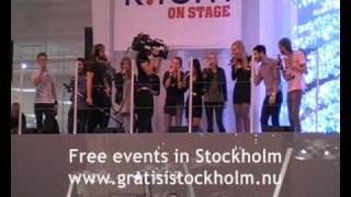Idol 2009 Allstars - I Wish Everyday Could Be Like Christmas, Live at Kfem, Välllingby C