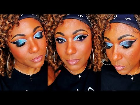 Bold Double Cut Crease Eye Look