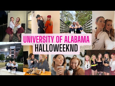 Bama Halloweeknd Vlog! Frat Parties, Sorority House, Shopping and More!