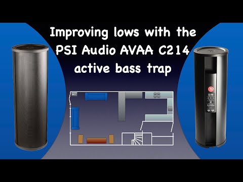 Improving lows with the PSI Audio AVAA C214 active bass trap