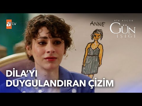 Güneş, Dila'yı ''anne'' olarak çiziyor - Bir Küçük Gün Işığı 21. Bölüm