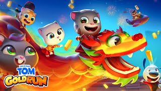 Happy Year of the Dragon!  🐲 Talking Tom Gold Run Gameplay