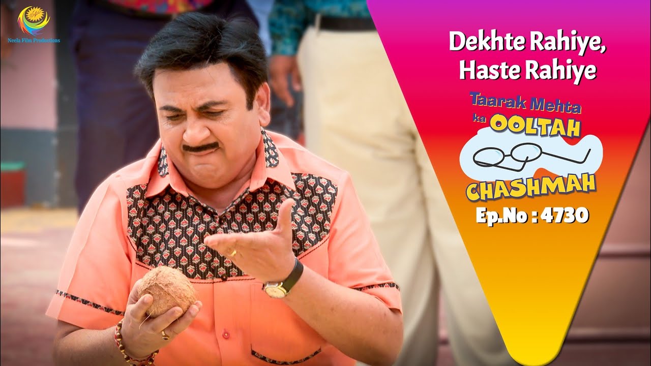 NEW! Ep 4730 -  Kya Shubh Murat Par Futega Jethalal Se Nariyal ! | Taarak Mehta ka Ooltah Chashmah