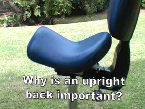 Bambach Saddle Seat Ergonomic Health Upright Back