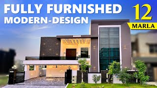 FULLY FURNISHED | 12 Marla House for Sale in Bahria Town Phase 8 Rawalpindi Modern Luxury Homes 2025