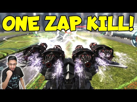 Mk3 ZEUS Behemoth One Zap Kill a Titan! War Robots MAXIMUM DAMAGE Gameplay WR