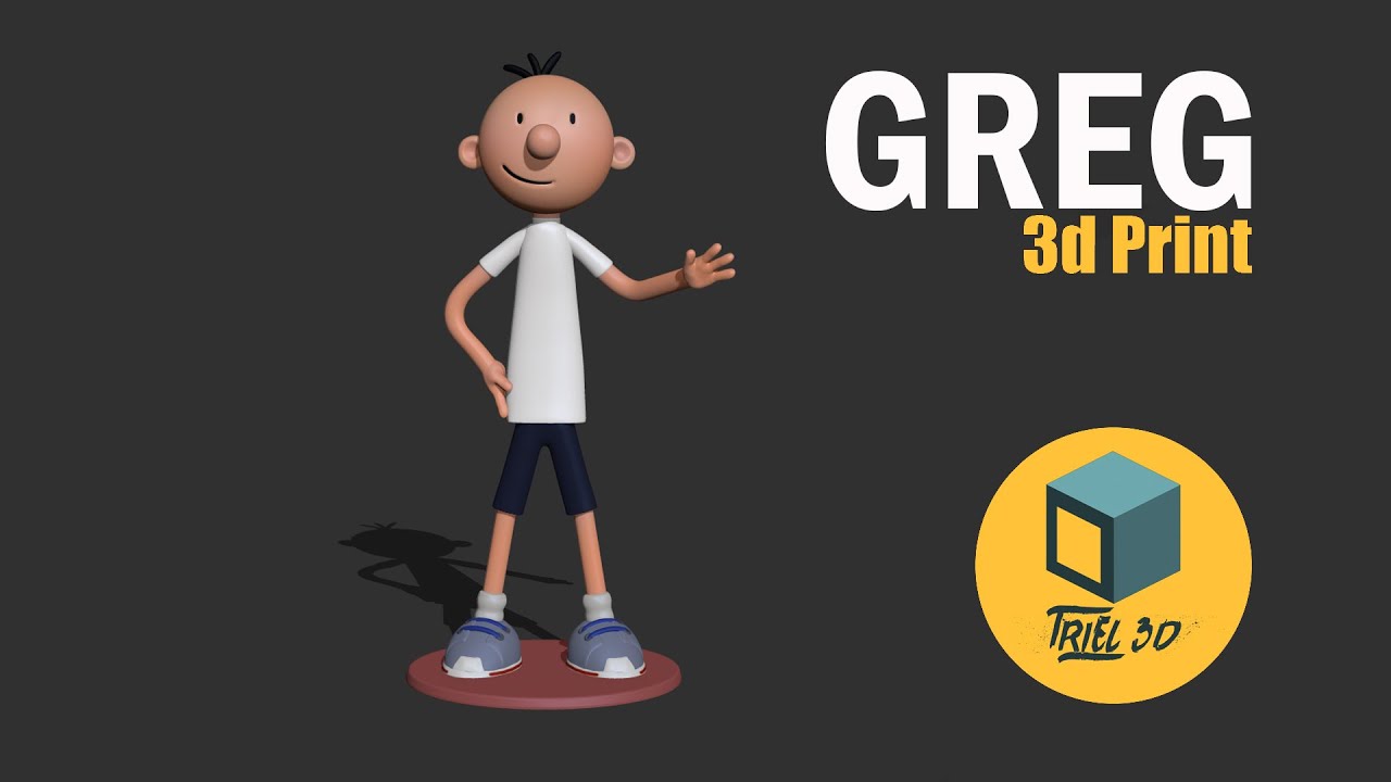 Greg 3D Print Model