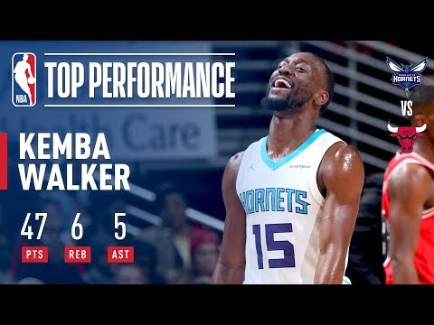 Kemba Walker Scores 47 Points vs. Bulls | November 17, 2017