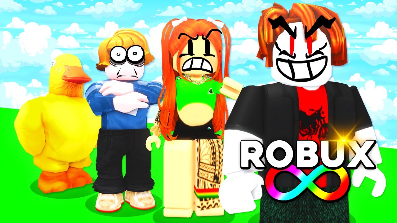 IRRITANDO OS DESUMILDES DA FILA COM PODERES DE ROBUX 😰 (eles ficaram com muita raiva)