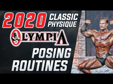 2020 Classic Physique Olympia Finals Posing Routines - Cbum, Breon, Ruff Diesel, Bryan Jones, Alex