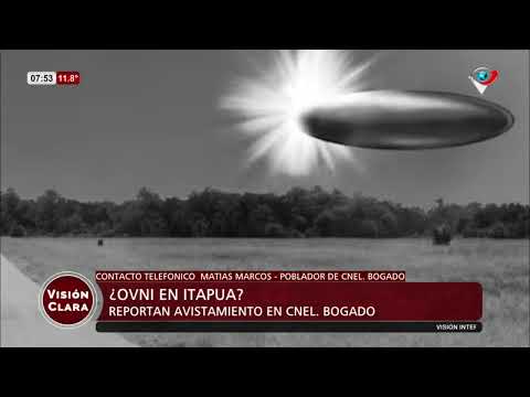 Extraño avistamiento en Coronel Bogado - Itapúa