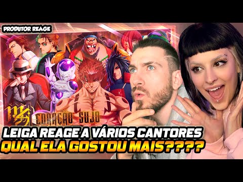 LEIGA REAGE Vilões (Animes) - Coração Sujo | M4rkim (REACT, ANÁLISE)