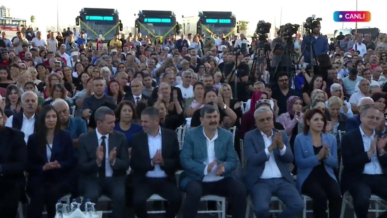 17 Elektrikli Otobüsümüzün Hizmete Alım Töreni | #Canlı