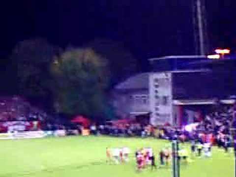 Widzew - legia przepychanki