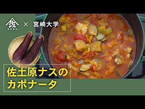 佐土原ナスのカポナータ