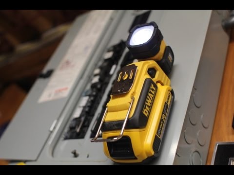 Dewalt 20 Volt LED Work Light DCL044 Review