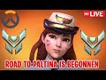 ROAD TO PLATINA PART 2! | OVERWATCH LIVESTREAM