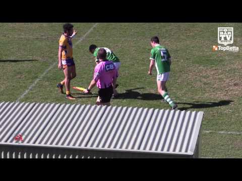 2016 ICRL Round 14 Under 18's Highlights - Gymea Gorillas Vs Dapto Canaries