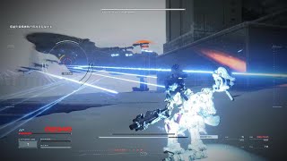 【アーマード・コア6】チャプター3 観測データ奪取の惑星封鎖機構の戦艦戦｜-ARMORED CORE VI FIRES OF RUBICON- プレイ動画８
