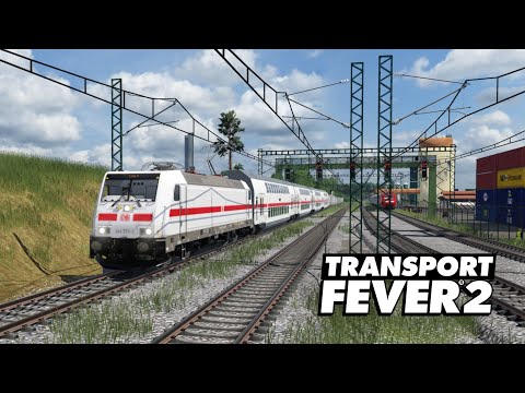 Transport Fever 2 l DB Intercity 2 (IC2) Bombardier TWINDEXX Cab ride view