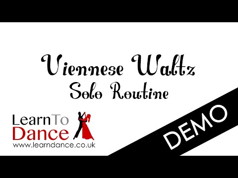 Viennese Waltz Solo Routine Demo - Goodbye Virginia by Sture Zetterberg feat Red Revision - May 2020