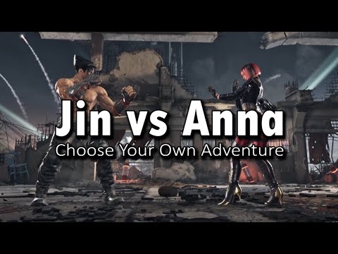 Tekken Reverse Ryona: Jin vs Anna