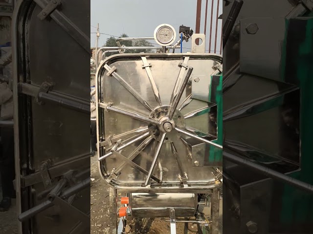 Rectangular Horizontal Autoclave - Semi Automatic Rectangular ...