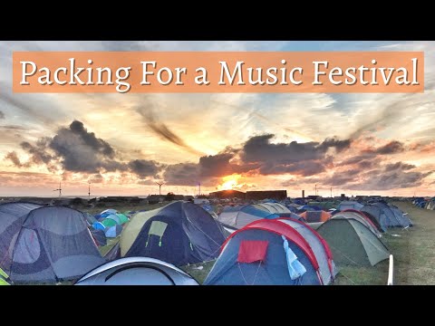 How + What to Pack for Camping at a Music Festival // Preparing For Imagine Music Festival 2021