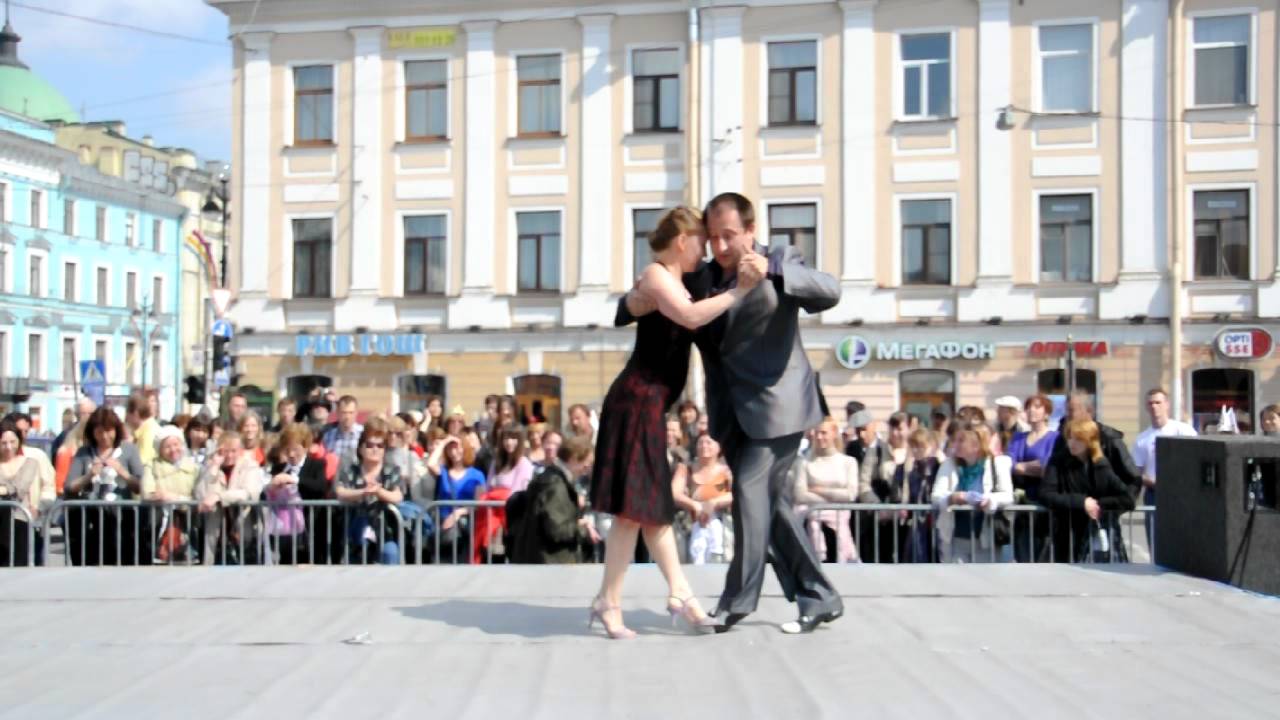 Alexey Roschektaev & Irina Nekrasova.St.Petersburg, Russia, 28 may 2011
