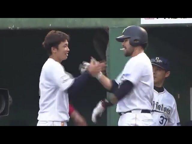 【2回裏】バファローズ・ロメロ　打った瞬間にそれと分かる同点ホームラン!!  2017/7/28 Bs-E