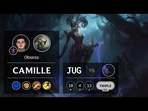 Camille Jungle vs Rek'Sai - EUW Master Patch 9.7