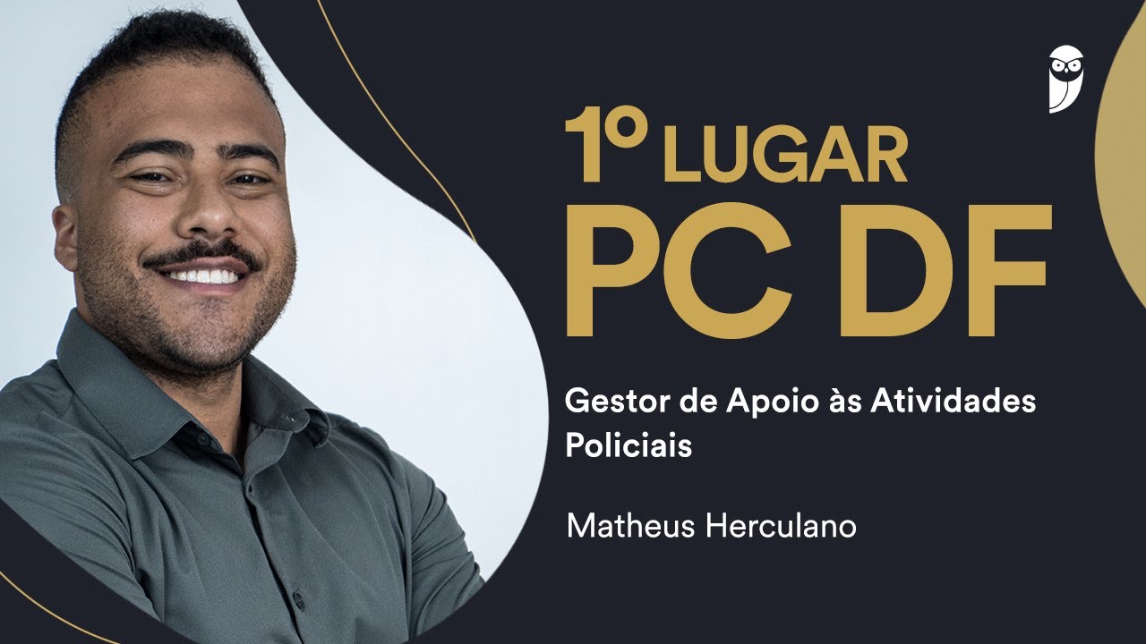 Baile dos Primeiros: Matheus Herculano, aprovado em 1º lugar na PCDF para Gestor de Apoio