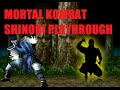 Mortal Kombat Shinobi Mugen Playthrough Attempt