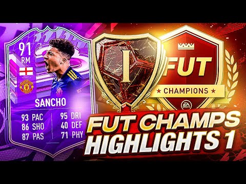RANK 1 FUT CHAMPS HIGHLIGHTS w/ 95 PIM CRUYFF - PART 1