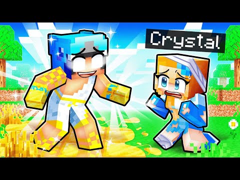 Playing as a GOLDEN GODDESS in Minecraft!