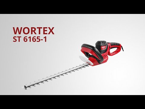 фото кусторез электрический wortex st 6165-1, 700 вт, 620 мм садовый, ручной вортекс ножницы косилка сада 0