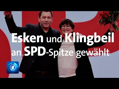Esken und Klingbeil zur neuen SPD-Spitze gewählt