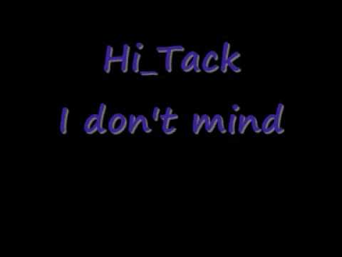 Hi Tack I don't mind