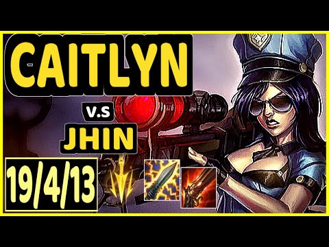 BRTT (CAITLYN) vs JHIN - 19/4/13 KDA BOTTOM ADC GAMEPLAY - BR Ranked MASTER