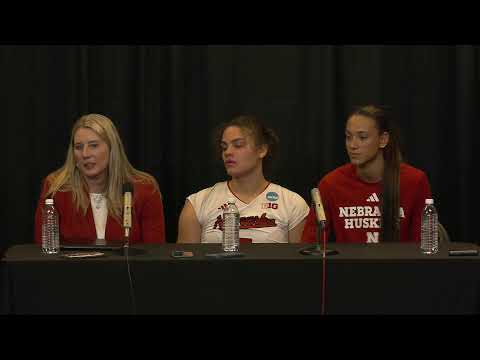 🎙️ NCAA Regional Final Postgame Presser | Nebraska Volleyball