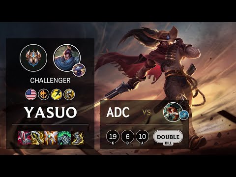 Yasuo ADC vs Miss Fortune - NA Challenger Patch 11.8