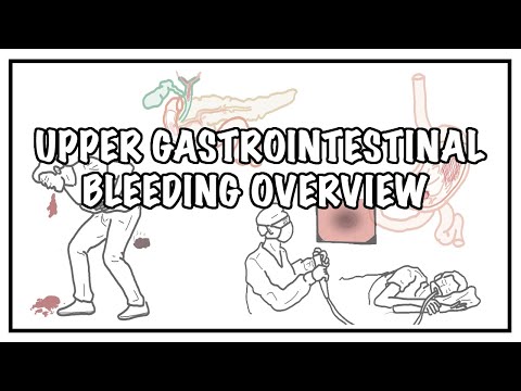 Approach to Upper Gastrointestinal Bleeding - causes, symptoms (melena) and treatment