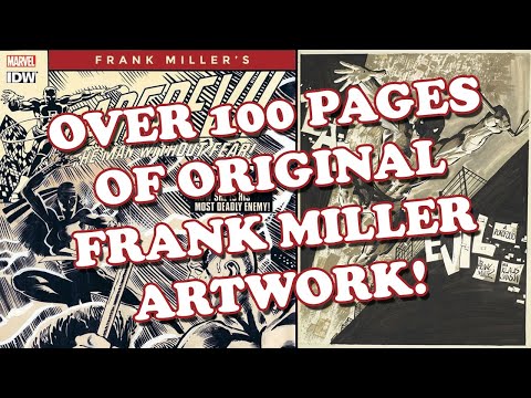 Frank Miller! 100+ Pages of Original Art in the FM Artifact Edition!