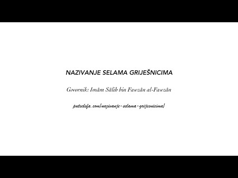 Nazivanje selama griješnicima