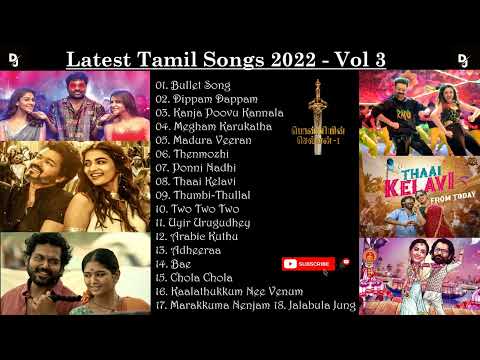 Tamil Latest Hit Songs 2022  Latest Tamil Songs  New Tamil Songs Tamil New Songs 2022 DJ Beast Vol 3